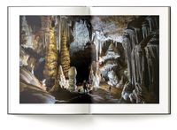 Sample pages of the Lechuguilla Cave showing the flowstone towers of Zion
