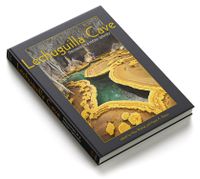 3D mockup of the coffee-table book Lechuguilla Cave: Discoveries in a Hidden Splendor
